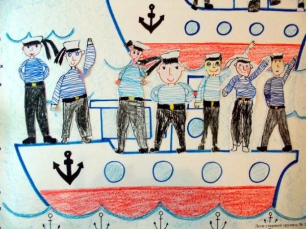 Рисование матрос