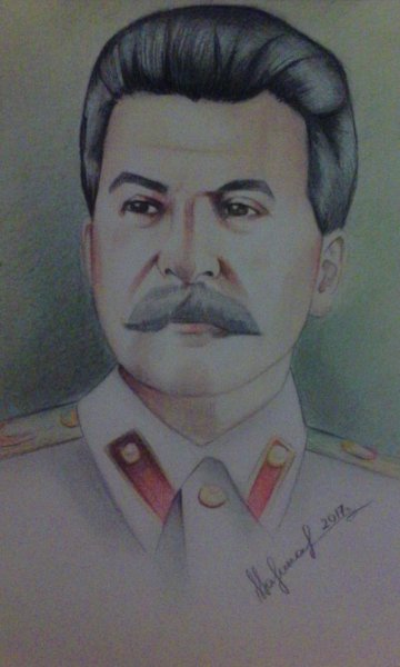 Рисунок Сталина