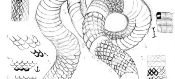 Туториал змеиная чешуя