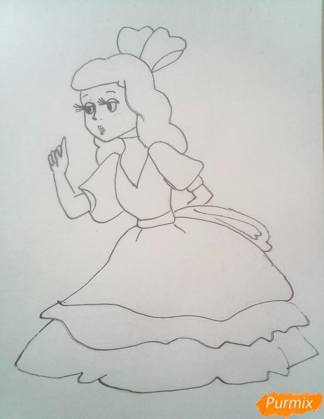 Рисунок Мальвины