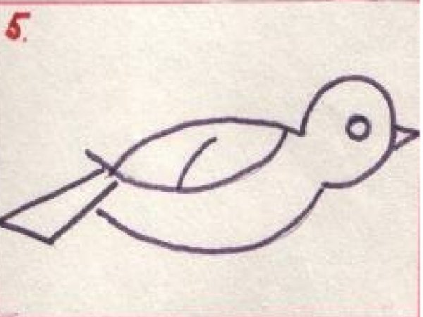 Рисование скворца, Грача