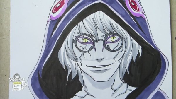 Кабуто Якуши для срисовки