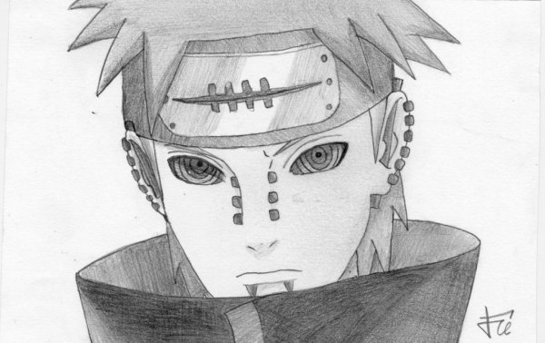 Акацуки Пейн risovat