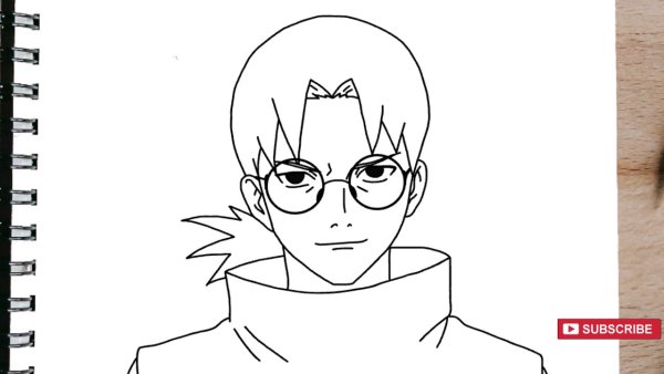 Раскраски Наруто Акацуки Дейдара