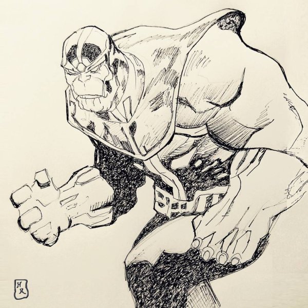 Танос скетч