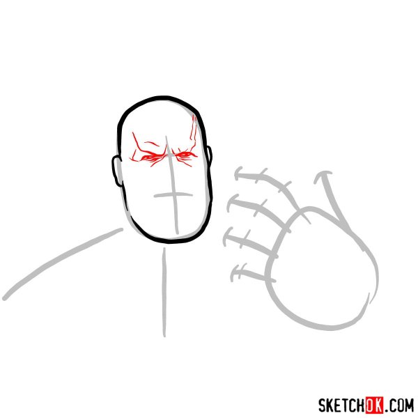 Рисунки ТАНОСА Марвел