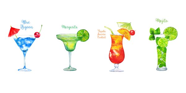 Голубая Лагуна текила Санрайз