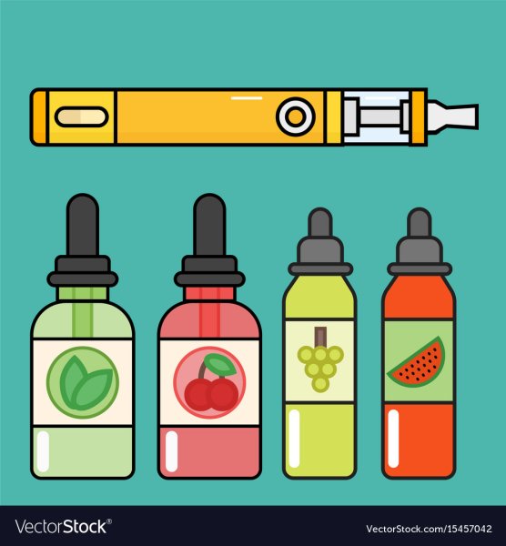 Жидкость для вейпа вектор