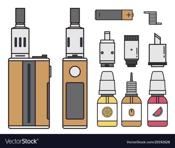 Жидкость для вейпа вектор