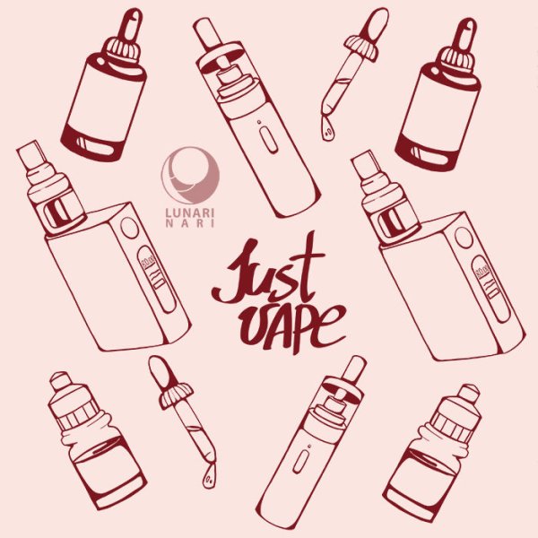 Рисунок вейпа карандашом