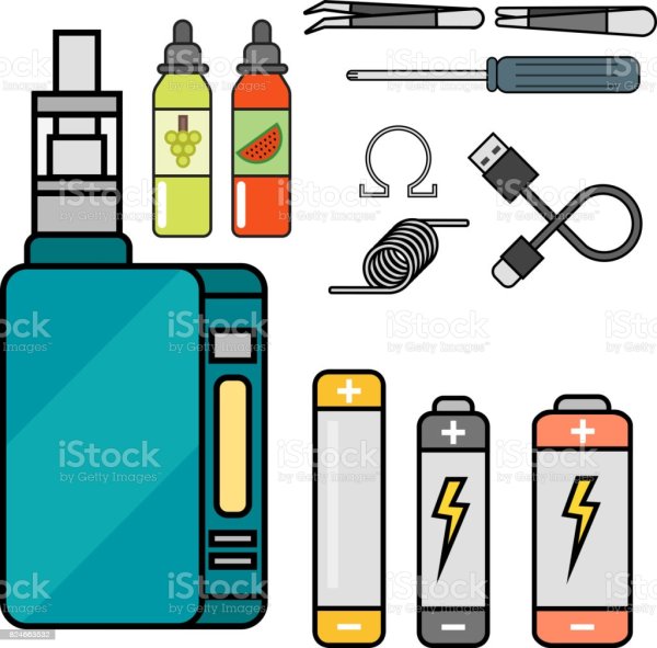 Электронные сигареты вектор