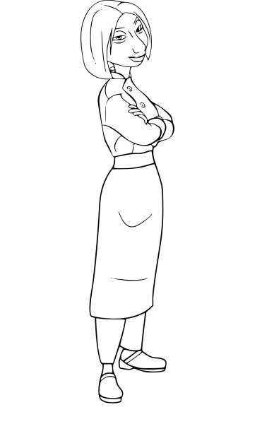 Рататуй Колетт раскраска