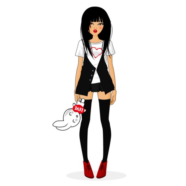 Раскрашенный Колетт