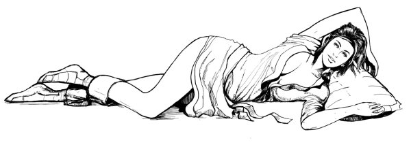 Поэтапное рисование принцессы для детей