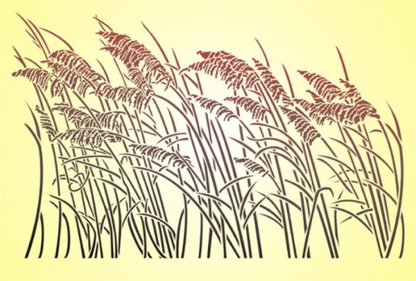 Графические материалы трава