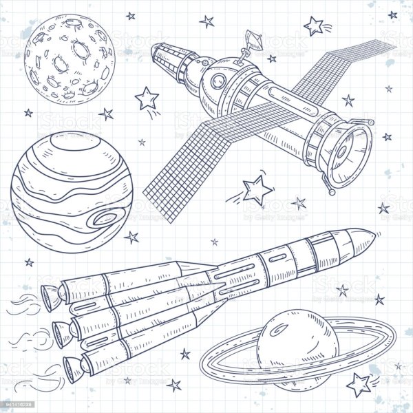 Спутник эскиз