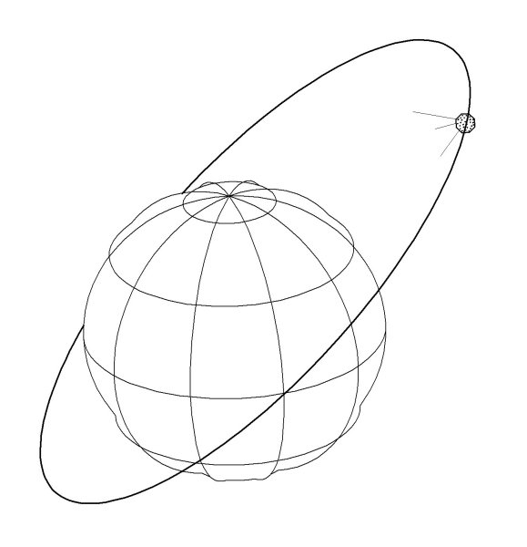 Спутник нарисовать