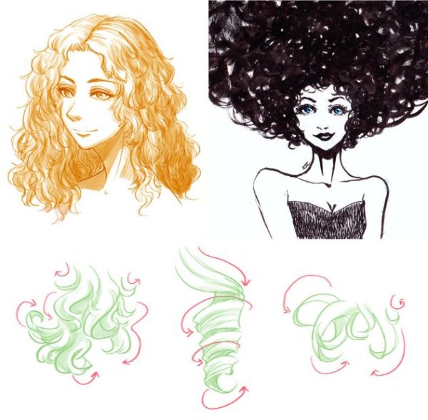 Кудрявые волосы туториал