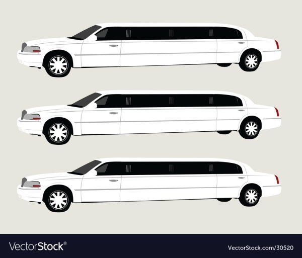 Рисовать лимузин