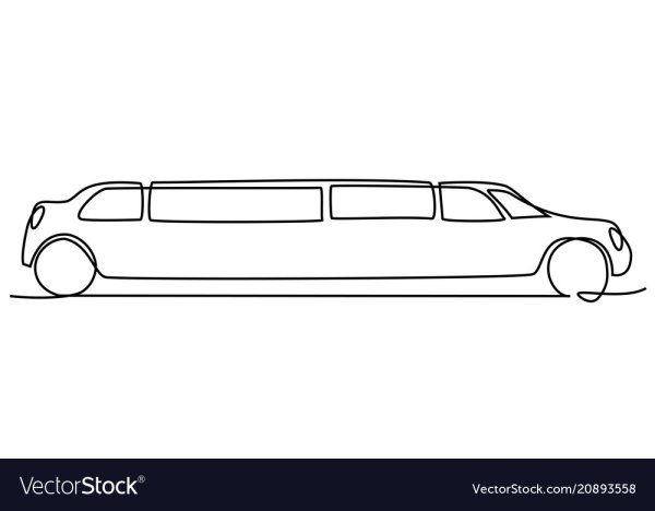 Раскраска лимузин