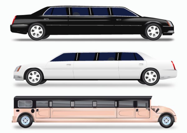 Нарисовать лимузин