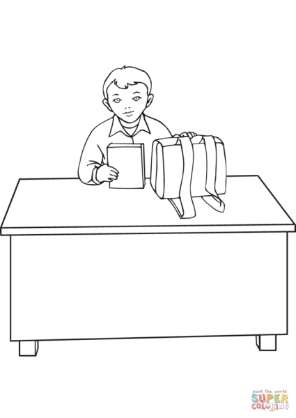 Неправильная посадка за партой