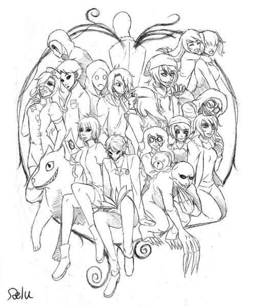 Крипипаста слэндэр Чиби