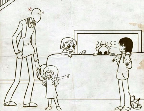 Безглазый Джек рисунки карандашом