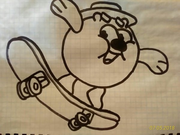 Срисовки Копатыча