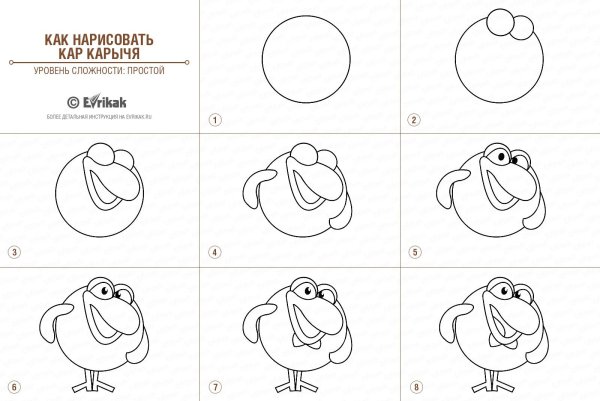 Рисунки поэтапно Смешарики