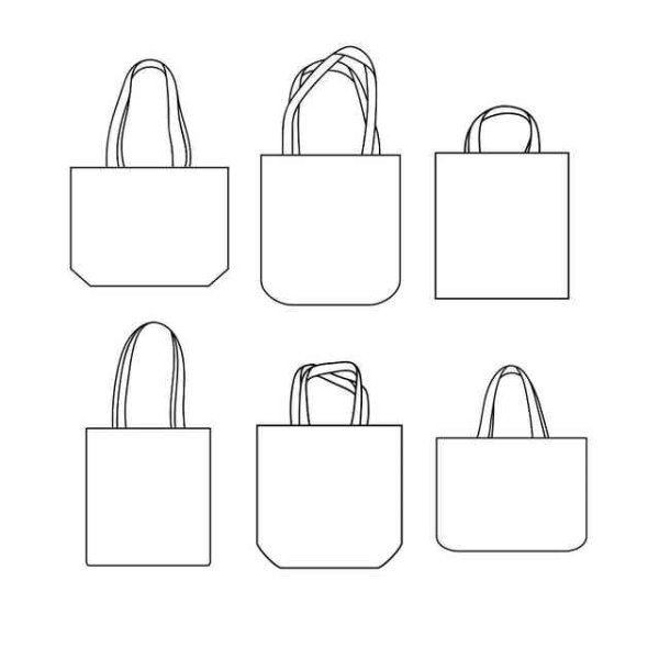 Шоппер раскраска