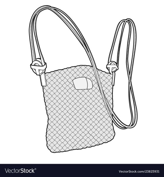 Технический эскиз сумочки