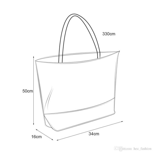 Сумка шоппер лекало