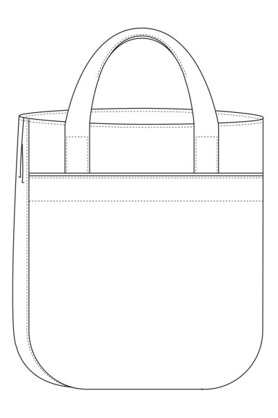 Лекала сумки тоут