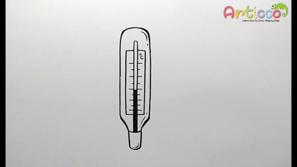 Градусник трафарет