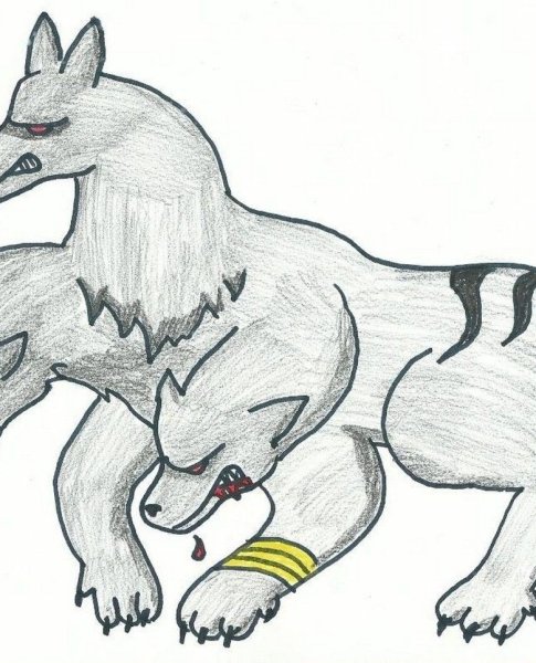 Цербер для срисовки