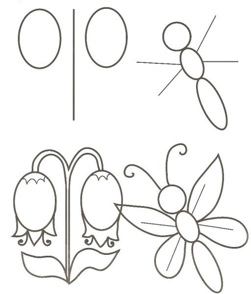 Поэтапное рисование для дошкольников