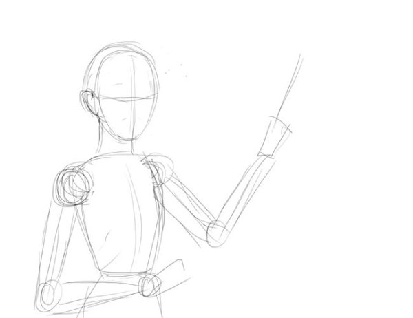 Как нарисовать учительницу