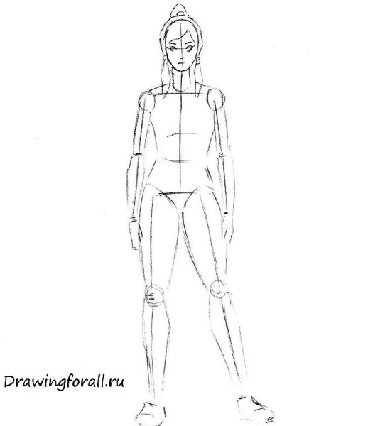 Поэтапный рисунок аватар