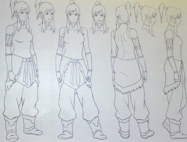 Аватар Легенда о Корре референс