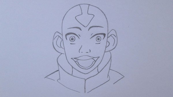 Раскраска аватар Легенда об Аанге