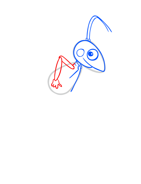 Кузя рисунок