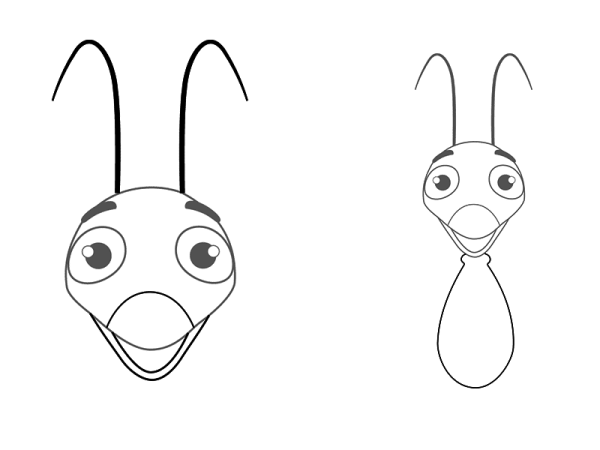 Кузнечик Кузя из Лунтика маска