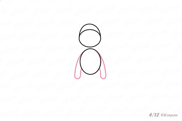 Пчеленок рисовать поэтапно