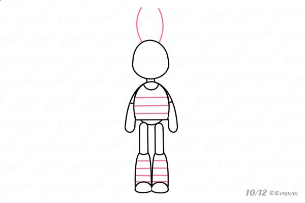 Пчеленок рисунок карандашом