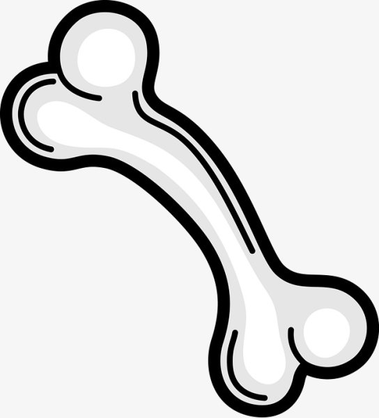 Косточка контур