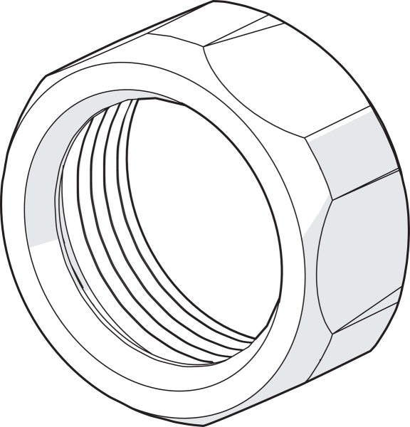 Гайка раскраска