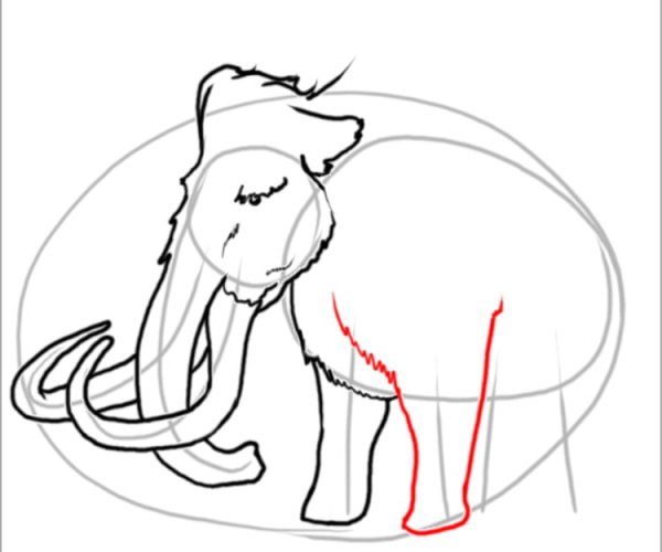 Мамонт рисунок