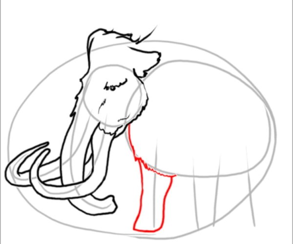 Туториал рисовать мамонта