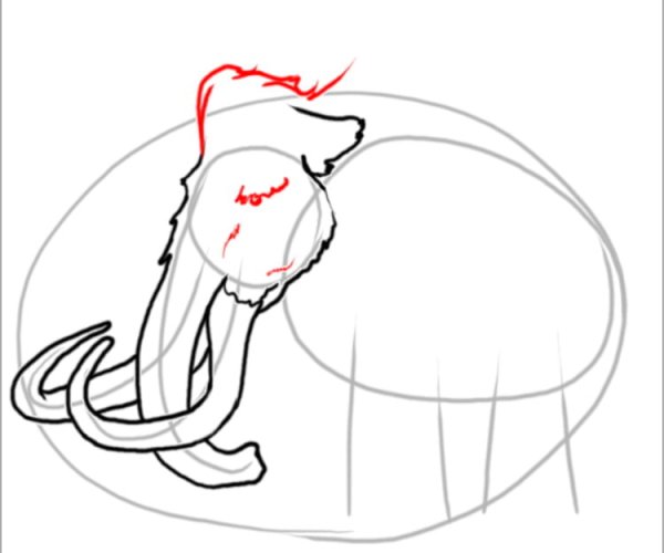 Рисование мамонта